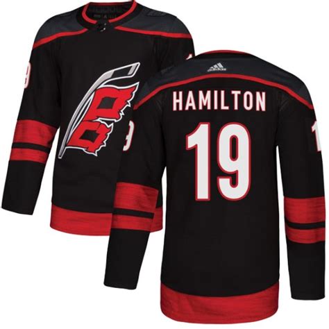 Authentic Adidas Youth Dougie Hamilton Carolina Hurricanes Alternate ...