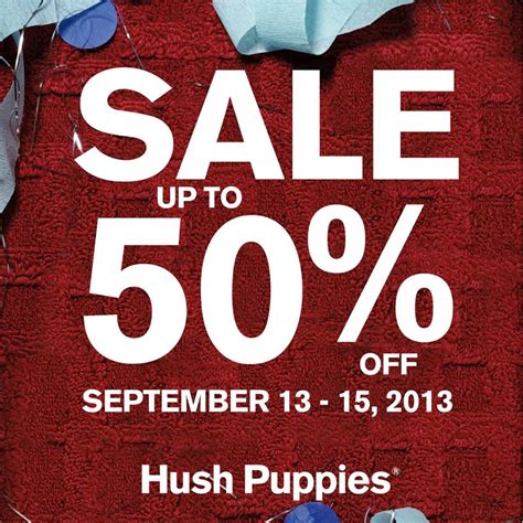 Hush Puppies Weekend Sale September 2013 | Manila On Sale