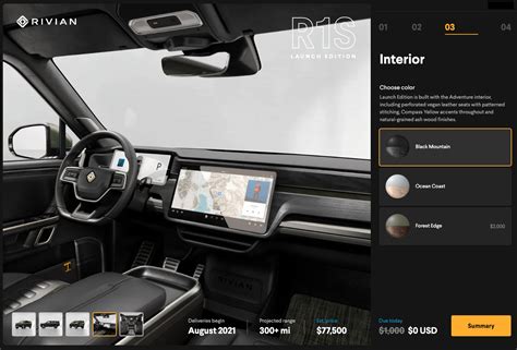 Rivian R1S Revealed––A Sneak Peek at the Launch Edition Configurator