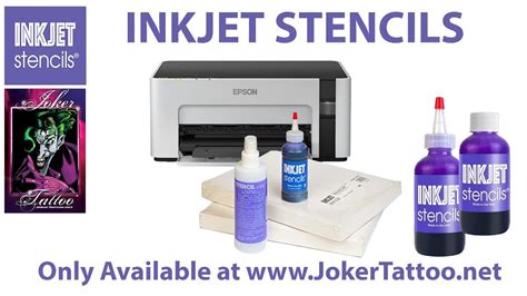 Epson Ecotank Tattoo Stencil Printer Combo Package - TATTOO ON HAND