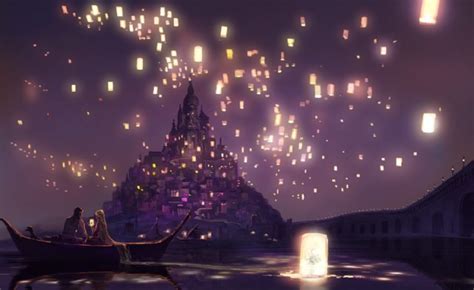 Tangled Floating Lanterns Desktop Wallpaper - WallpaperSafari