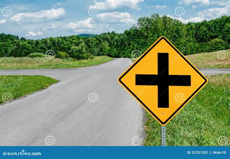 Crossroads Sign stock image. Image of outdoor, decision - 33701201