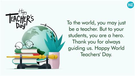 Happy World Teachers' Day 2023: Best wishes, messages, greetings and ...