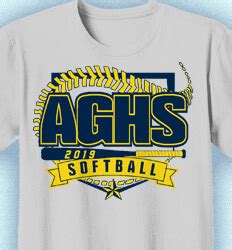 Custom Softball T-Shirt Designs: View 40 NEW Design Ideas. Order w ...