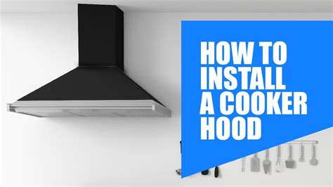 How to Install a Cooker Hood - DIY Range Hood | Renovate Project - YouTube