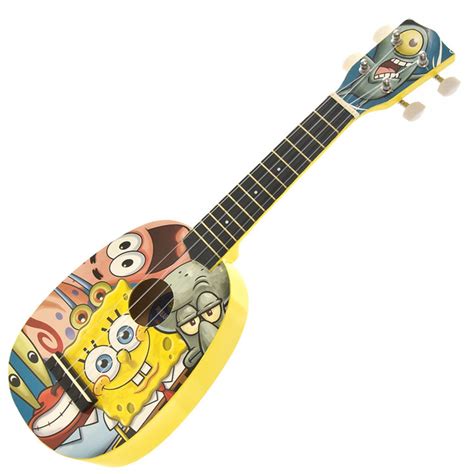 DISC Spongebob Squarepants Pineapple Ukulele Outfit | Gear4music