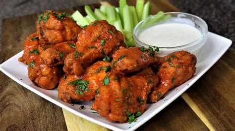 Buffalo Chicken Wings - Appetizers - Chicken Wings Recipe - YouTube