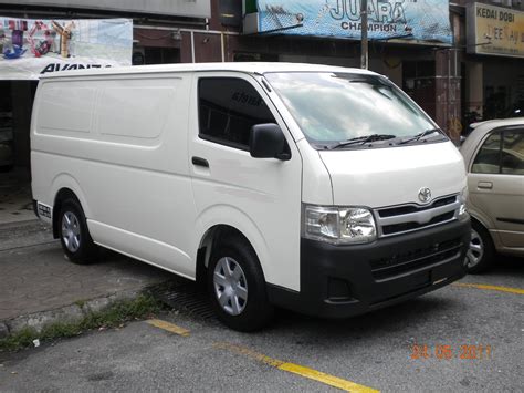 Toyota 3S Wangsa Maju : TOYOTA HIACE PANEL VAN 2.5 TURBO DIESEL