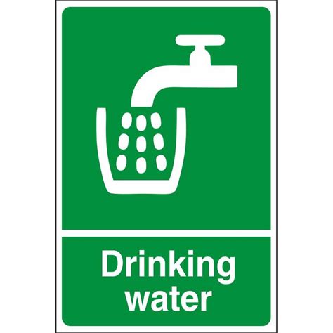 Drinking Water Safe Condition Signs | Dangerous Goods Safety Signs