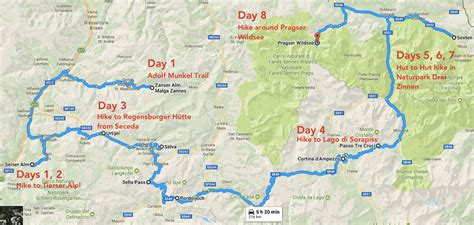 Dolomites Road Trip Itinerary - The Best of the Italian Dolomites in 7 ...