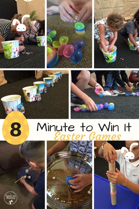 Minute to Win It Easter Games - Teach Me Mommy