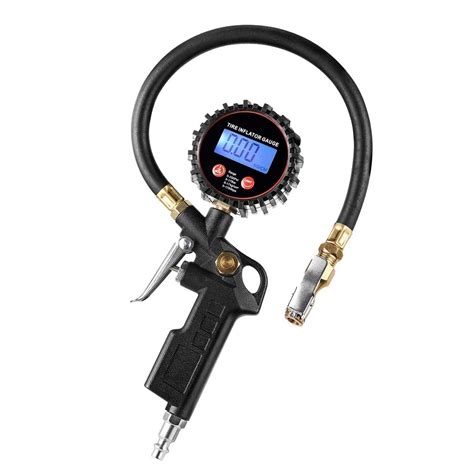 China 102027 Digital Tire Inflator Pressure Gauge LED Display Tyre ...