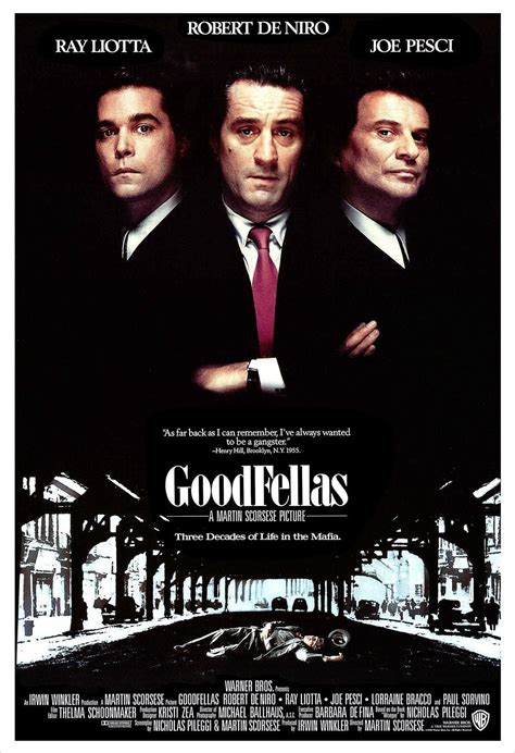 Goodfellas Movie Poster Print Redplanetgraphics - Etsy