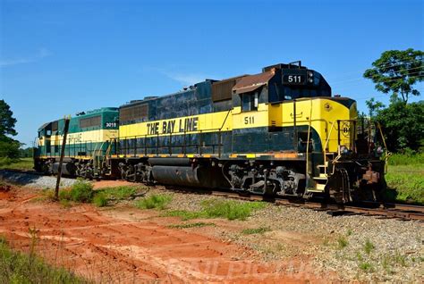 EMD GP38-2 Diesel Locomotive, BAYL 511 in Abbeville, Alabama, USA ...