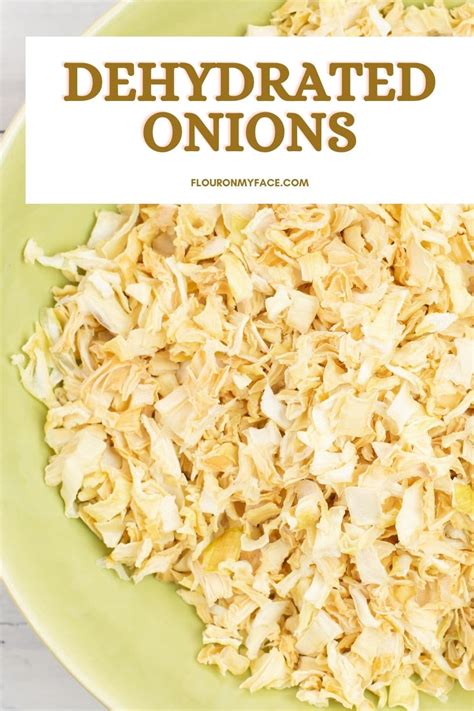 How To Dehydrate Onions (with a dehydrator) - Flour On My Face