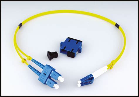 LC/SC Dup: LC Connector to SC Connector Adapter Kit - LYNX Technik AG