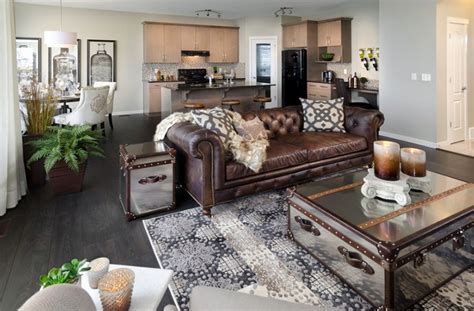 22 Gorgeous Brown and Gray Living Room Designs | Home Design Lover