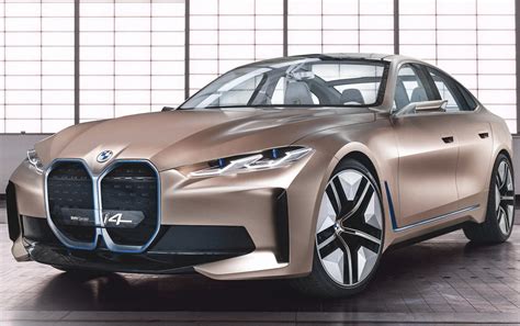 BMW Concept i4 Previews an Electric 4-Series Gran Coupé