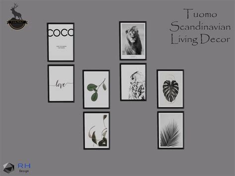 The Sims Resource - Tuomo Nordic Wall Art