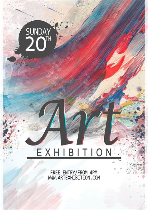 Art Exhibition Poster Design. on Behance