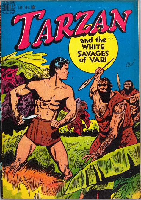 Tarzan Comic Book Covers