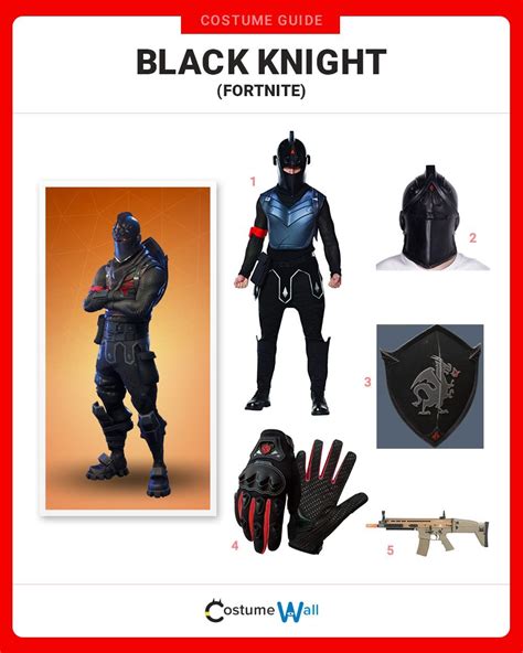 Dress Like Black Knight from Fortnite Costume | Halloween and Cosplay ...