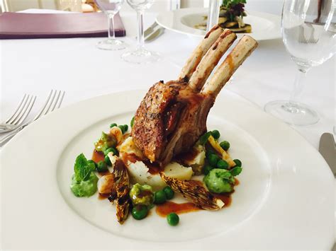 Roast Worcestershire Lamb Rack with Slow Cooked Breast