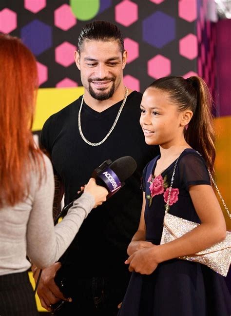 How many kids does Roman Reigns have?