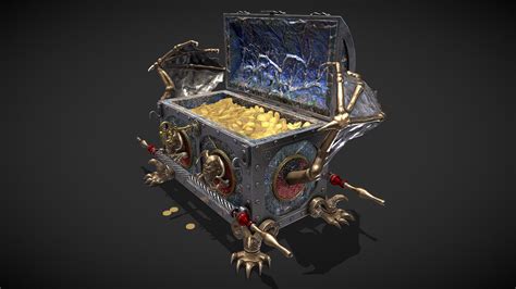 Chest_vampire_with_coins - 3D model by Nicu_Tepes_Vulpe [c64f304 ...