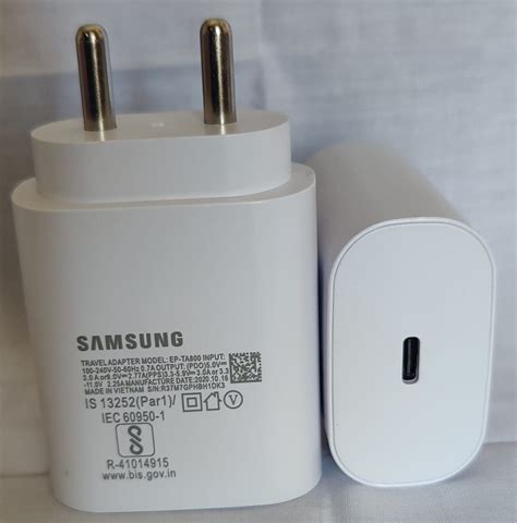 Buy Samsung 25W Travel Adapter White Visit Now ! – chargingcable.in