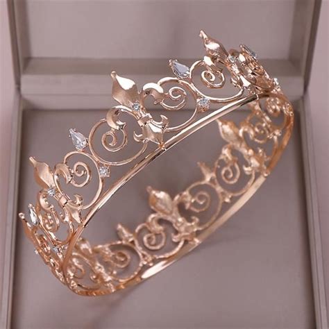 Wedding crown stunning bridal crown classic style wedding crystal hair ...