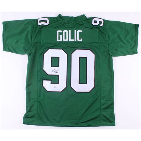 Mike Golic Signed Jersey Inscribed "ESPN" (Beckett COA) | Pristine Auction