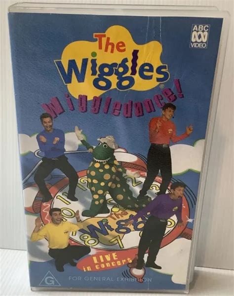 THE WIGGLES WIGGLEDANCE VHS Tape Kids Video Original Cast Vintage ...