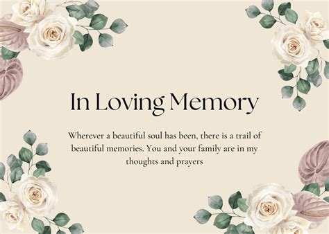 75+ In Loving Memory Quotes (Inscriptions) - In Loving Memory