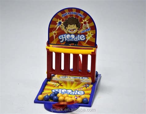 Indoor Game Kids Tabletop Pinball Shooting For Fun Hoodles Game Set ...