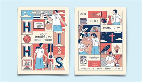 HIHS Yearbook 2020 on Behance