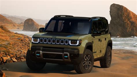 Jeep announces all-electric Wrangler-inspired SUV, new EVs by 2025