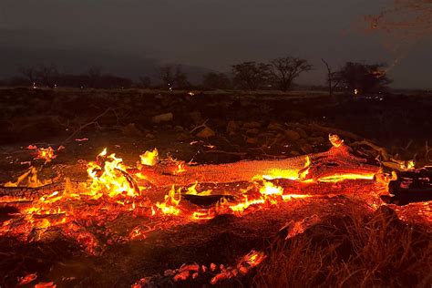 Fire In Maui Right Now