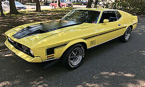 1971 FORD MUSTANG MACH 1, FRESH RESTORATION, 351 CLEVELAND, AUTOMATIC ...