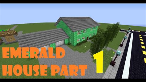 Minecraft Emerald House Vs Diamond House Build Your Own