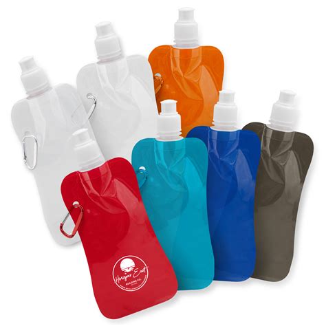 Promotional 500ml Collapsible Water Bottle - Bongo