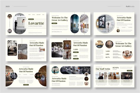 Art Gallery Powerpoint Template | Nulivo Market