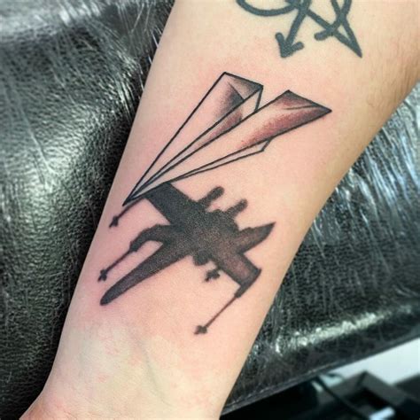 101 Amazing Paper Airplane Tattoo Designs You Need To See! | Outsons ...