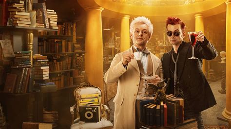 Download David Tennant Michael Sheen Crowley (Good Omens) Aziraphale ...