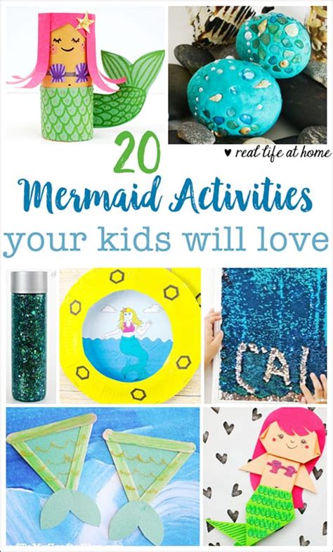 20 Awesome Mermaid Crafts and Activities Your Kids Will Love