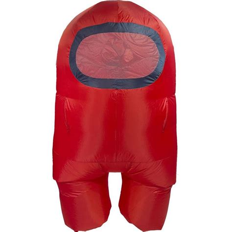 Kids' Red Among Us Inflatable Costume | Party City