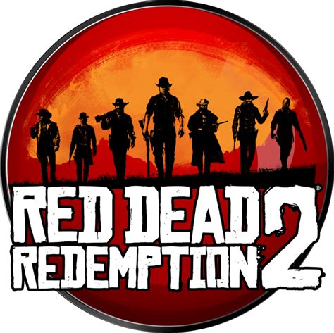 Red Dead Redemption 2 logo PNG transparent image download, size: 894x893px