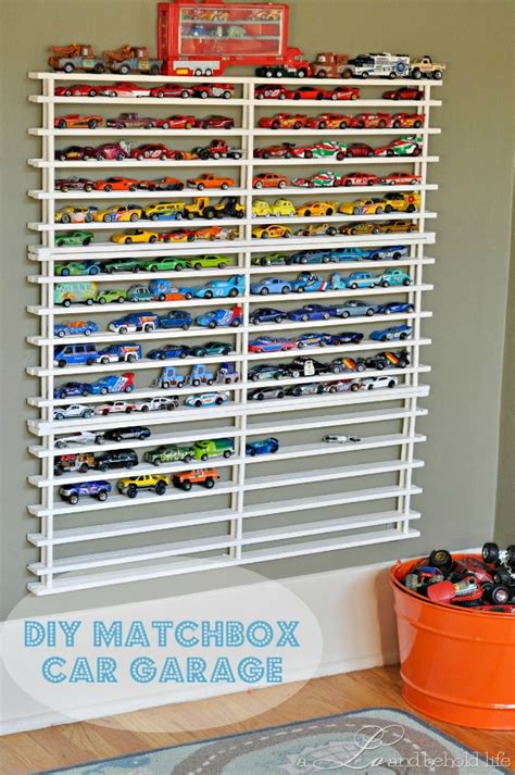 DIY Matchbox Car Garage - BonBon Break