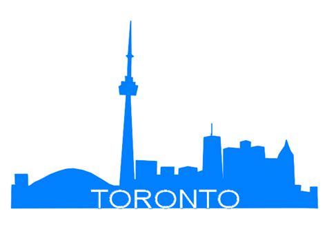 Toronto Skyline Clip Art at Clker.com - vector clip art online, royalty ...