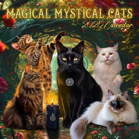 Magical Mystical Cats Calendar 2025: Enchanting Feline Fantasies Await ...